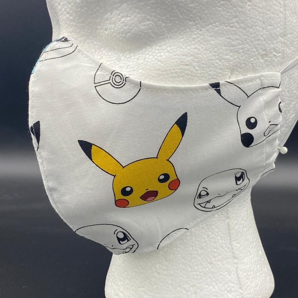 *SOLD* Pokémon Fitted Cloth Face Mask - Adult